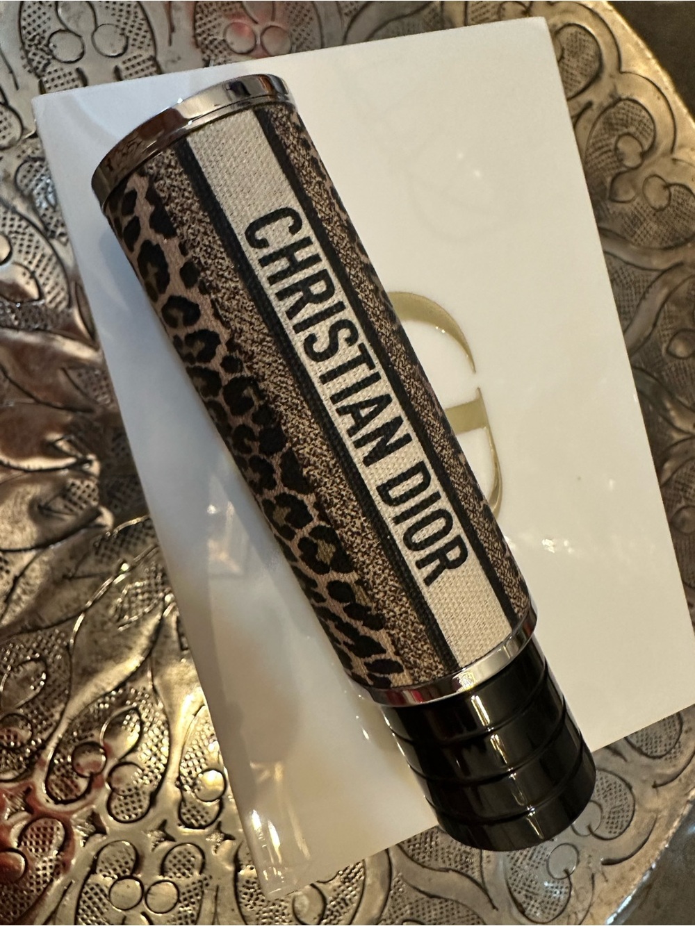 Christian Dior Mitzah Limited Edition Refillable Travel Spray Leopard 15 ml